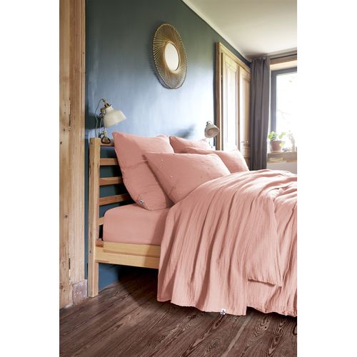 Parure De Draps 4 Pièces et 5 Pièces "gaïa" Gaze De Coton