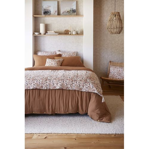 Bout De Lit "capucine" 90 X 200 Cm "gaze De Coton" - Capucine Pampa - 90 X 200 Cm