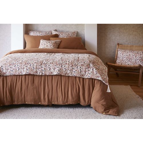 Bout De Lit "capucine" 90 X 200 Cm "gaze De Coton" - Capucine Pampa - 90 X 200 Cm