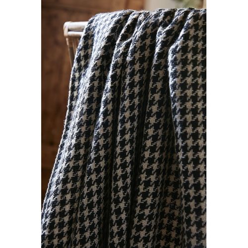 Couvre Lit à Franges Tissé Teint "gaspard" 240 X 260 Cm L'effet Papillon