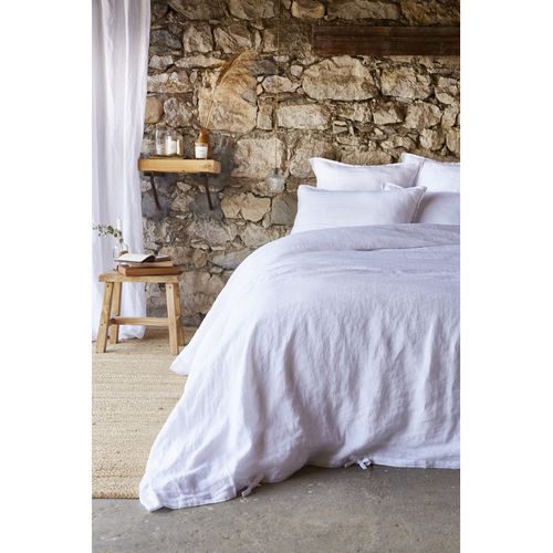 Housse De Couette "soline" - 240x220 Cm - Lin Lavé