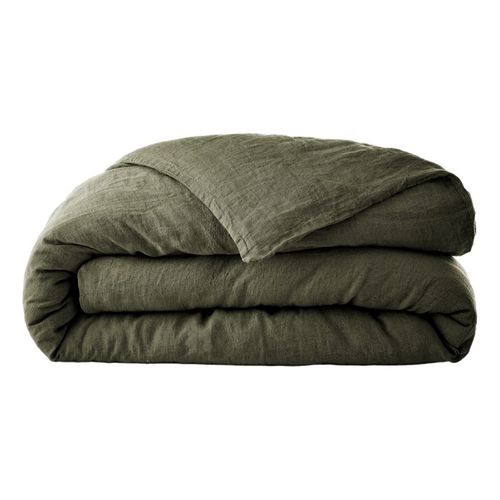 Housse De Couette "soline" - 260x240 Cm - Lin Lavé