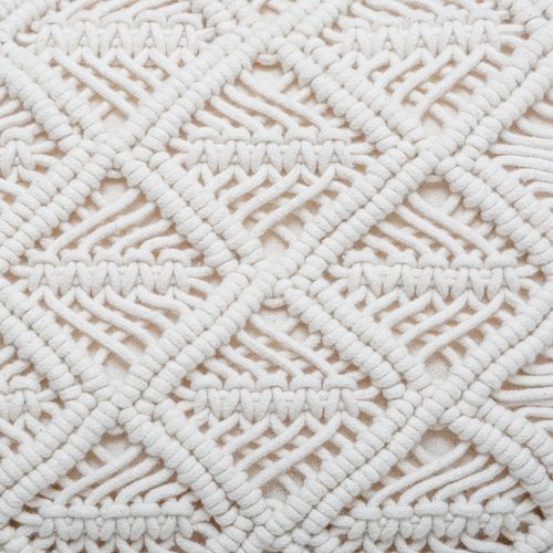 Coussin Macramé "été" 30 X 50 Cm