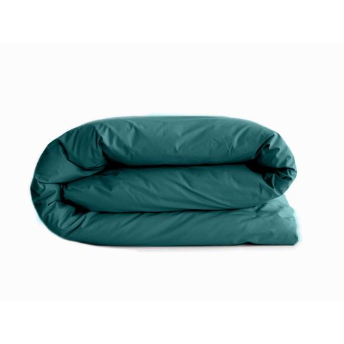 Housse De Couette "manoir" Percale Pur Coton Peigné Longues Fibres 80 Fils/cm²