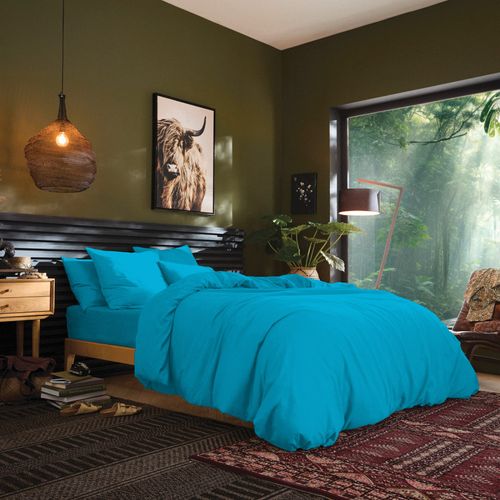 Drap Housse 180 X 200 Cm Bonnet 30 Cm "prémium" Pour Lit 2 Places King Size