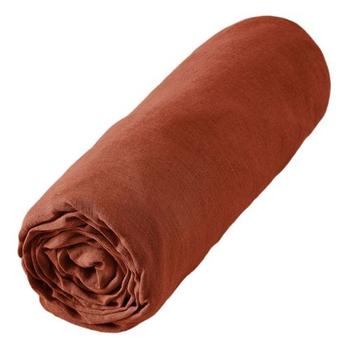 Drap Housse "soline" - 140x190 Cm - Lin Lavé