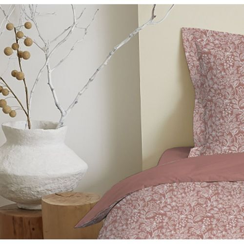 Parure De Draps 4 Pièces Pour Lit 140 X 190 Cm Céleste Pêche