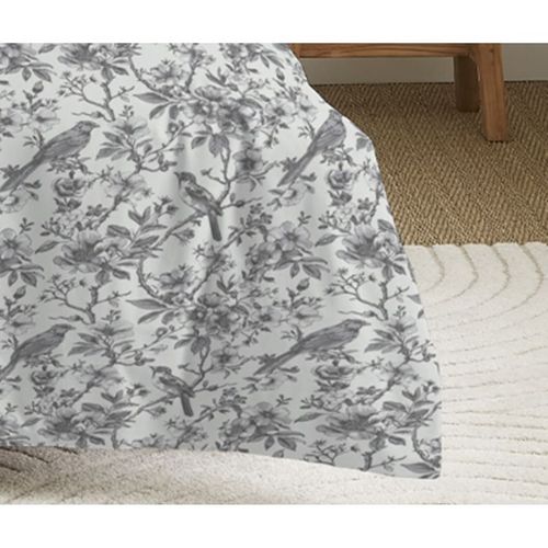 Parure De Draps 4 Pièces Pour Lit 140 X 190 Cm Bérengère Nuage