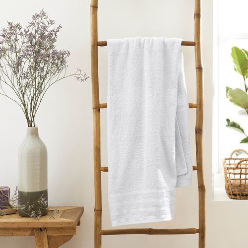 Lot De 2 Draps De Bain "spa" 90 X 150 Cm / 400 Gr/m²