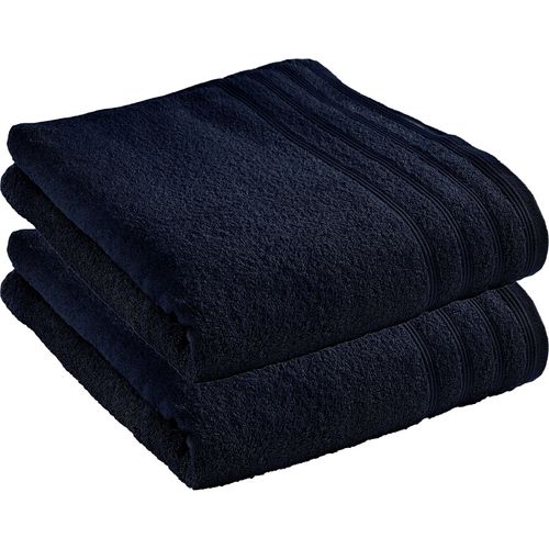 Lot De 2 Draps De Bain "spa" 90 X 150 Cm / 400 Gr/m²