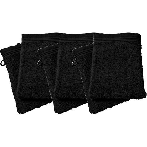 Lot De 6 Gants De Toilette Éponge "spa" 15 X 21 Cm / 400 Gr/m²