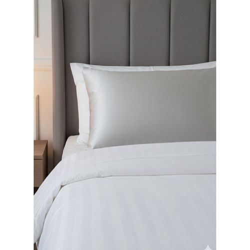 Taie D'oreiller "silk" Soie De Mûrier Coton Pur