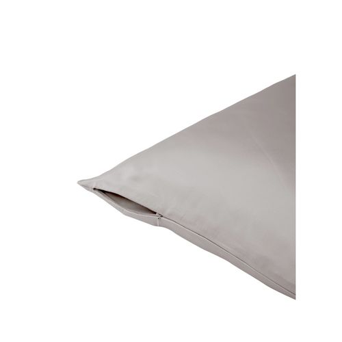 Taie D'oreiller "silk" Soie De Mûrier Coton Pur