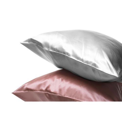 Taie D'oreiller "silk" Soie De Mûrier Coton Pur