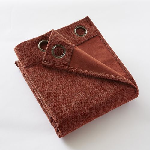 Rideau Occultant Phonique Et Thermique Doublé Polaire "bjorn" 100% Opaque