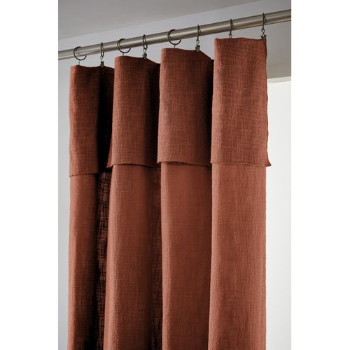 Rideau Ajustable + 8 Anneaux Pince "sixtine" 140 X 270 Cm L'effet Papillon