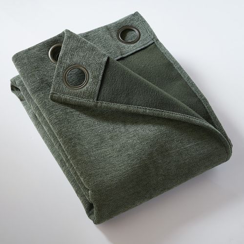 Rideau Occultant Phonique Et Thermique Doublé Polaire "bjorn" 100% Opaque