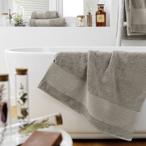 Drap De Douche "garance" 70 X 130 Cm / 100% Coton Bio / 600 Gr/m²