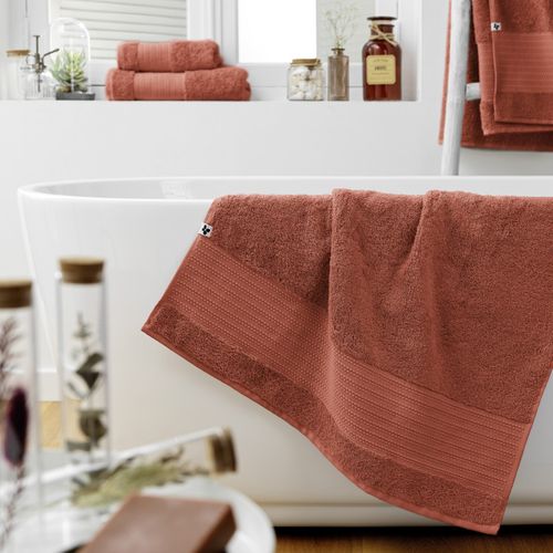 Drap De Douche "garance" 70 X 130 Cm / 100% Coton Bio / 600 Gr/m²