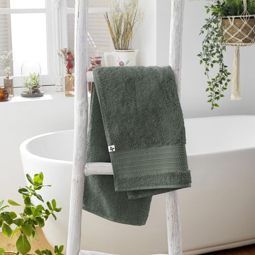 Serviette De Toilette "garance" 50 X 90 Cm / 100% Coton Bio / 600 Gr/m²