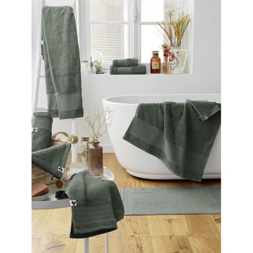 Serviette De Toilette "garance" 50 X 90 Cm / 100% Coton Bio / 600 Gr/m²