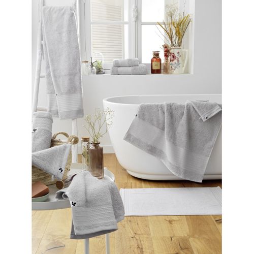 Serviette De Toilette "garance" 50 X 90 Cm / 100% Coton Bio / 600 Gr/m²