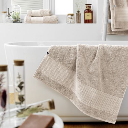 Drap De Douche "garance" 70 X 130 Cm / 100% Coton Bio / 600 Gr/m²