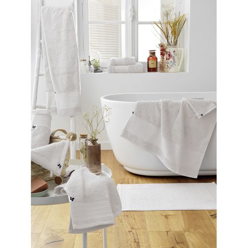 Drap De Douche "garance" 70 X 130 Cm / 100% Coton Bio / 600 Gr/m²