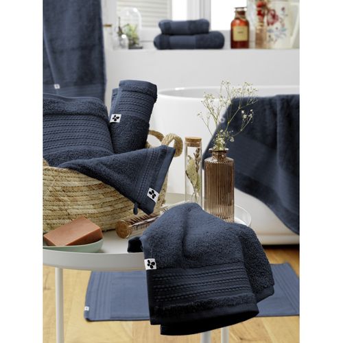 Lot De 2 Gants De Toilette "garance" 15 X 21 Cm / 100% Coton Bio / 600 Gr/m²