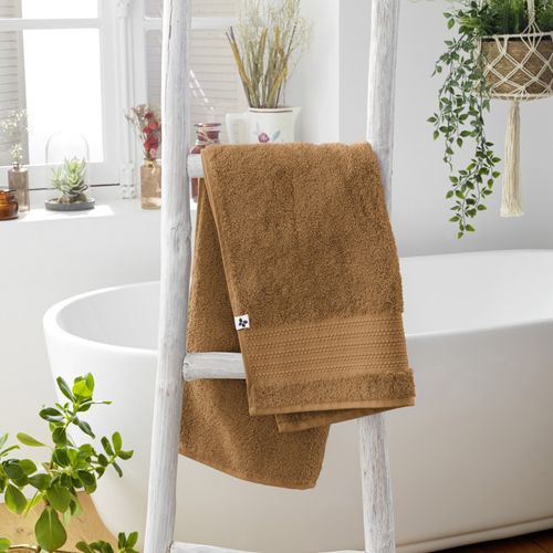 Serviette De Toilette "garance" 50 X 90 Cm / 100% Coton Bio / 600 Gr/m²