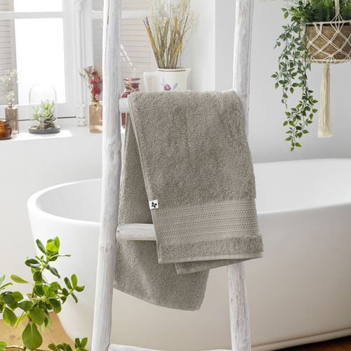 Serviette De Toilette "garance" 50 X 90 Cm / 100% Coton Bio / 600 Gr/m²