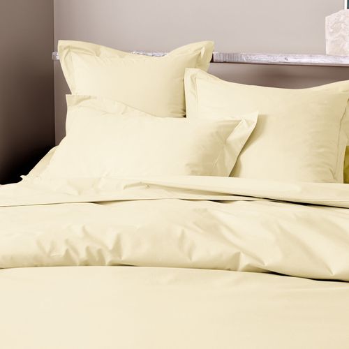 Parure De Draps Percale De Coton Peigné "julian" 3 Pièces Pour Lit 1 Place