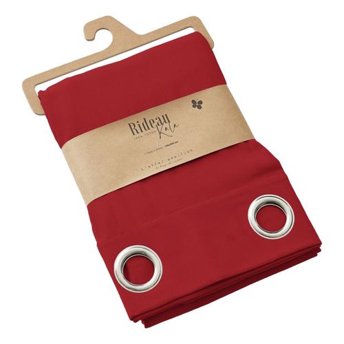 Lot De 2 Rideaux D'ameublement "kala" En Coton 140 X 260 Cm L'effet Papillon