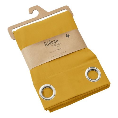 Lot De 2 Rideaux D'ameublement "kala" En Coton 140 X 260 Cm L'effet Papillon