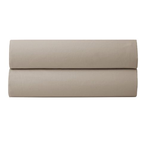 Drap Housse Percale "julian" Avec Bonnet 35 Cm - 180x200 Cm - Coton Pur