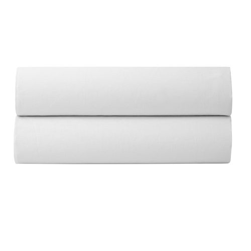 Drap Housse Percale "julian" Avec Bonnet 35 Cm - 180x200 Cm - Coton Pur
