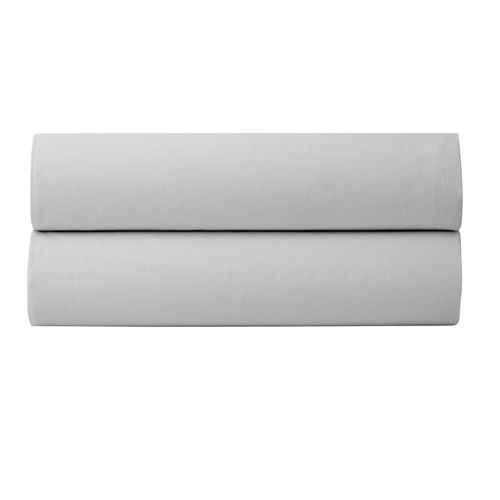 Drap Housse Percale "julian" Avec Bonnet 35 Cm - 180x200 Cm - Coton Pur