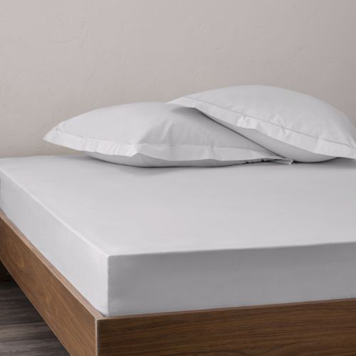 Drap Housse Percale "julian" Avec Bonnet 35 Cm - 180x200 Cm - Coton Pur