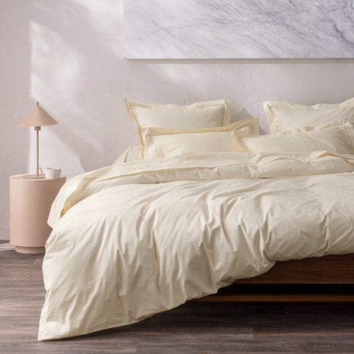 Housse De Couette Percale De Coton Peigné "julian" Toutes Dimensions