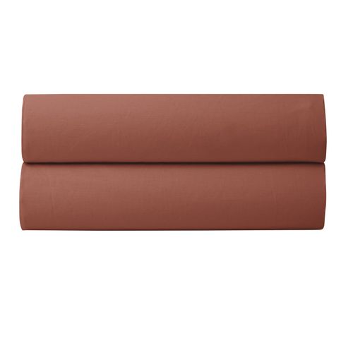 Drap Housse Percale "julian" Avec Bonnet 35 Cm - 160x200 Cm - Coton Pur