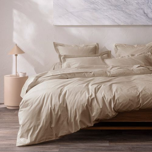 Housse De Couette Percale De Coton Peigné "julian" Toutes Dimensions