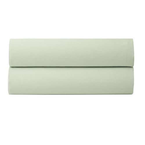 Drap Housse Percale "julian" Avec Bonnet 35 Cm - 200x200 Cm - Coton Pur