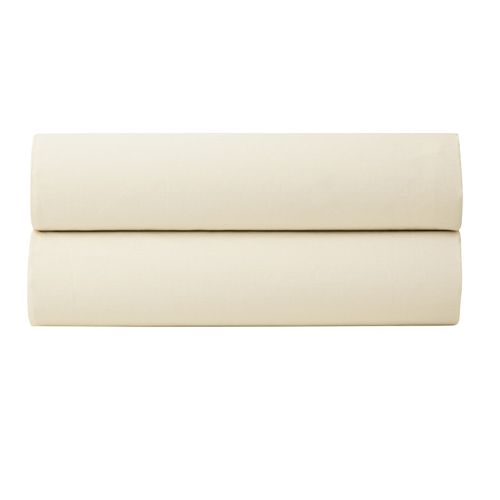 Drap Housse Percale "julian" Avec Bonnet 35 Cm - 180x200 Cm - Coton Pur