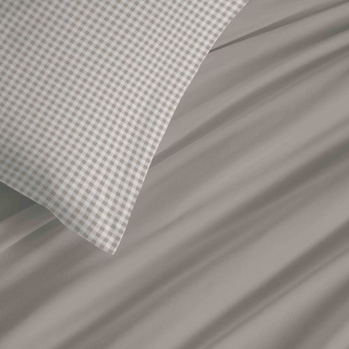 Pack Complet Housse De Couette Réversible "vanessa" 6 Pièces Pour Lit 140 X 190 Gabrielle Naturel