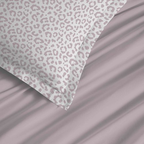 Parure De Draps 4 Pièces "vanessa" Pour Lit 140 X 190 Cm Diana Blush