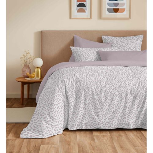 Pack Complet Housse De Couette Réversible "vanessa" 6 Pièces Pour Lit 140 X 190 Diana Blush