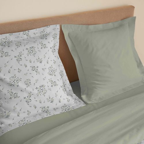 Parure De Draps 4 Pièces "vanessa" Pour Lit 140 X 190 Cm Louise Romarin