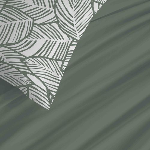 Pack Complet Housse De Couette Réversible "vanessa" 4 Pièces Pour Lit 90 X 190 Fira Romarin