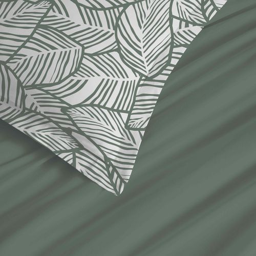 Parure De Draps 4 Pièces "vanessa" Pour Lit 160 X 200 Cm "grande Largeur" Fira Romarin