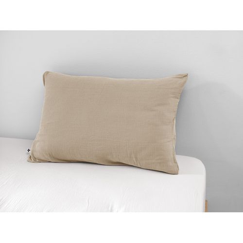 Taie D'oreiller "gaïa" 60 X 60 Cm et 50 X 70 Cm "gaze De Coton" L'effet Papillon